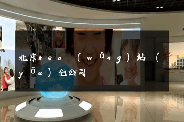 北京seo網(wǎng)站優(yōu)化公司