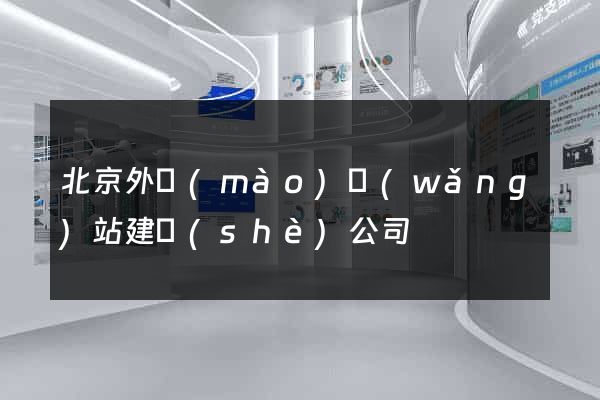 北京外貿(mào)網(wǎng)站建設(shè)公司