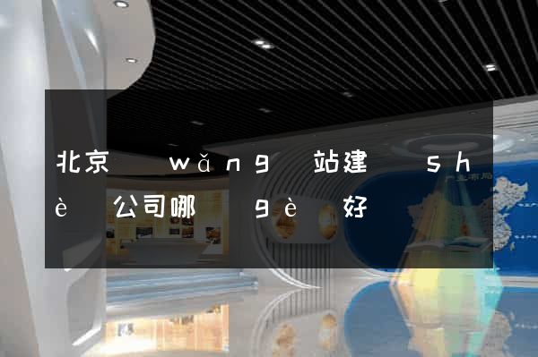 北京網(wǎng)站建設(shè)公司哪個(gè)好