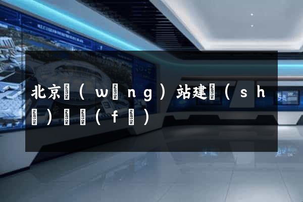 北京網(wǎng)站建設(shè)開發(fā)