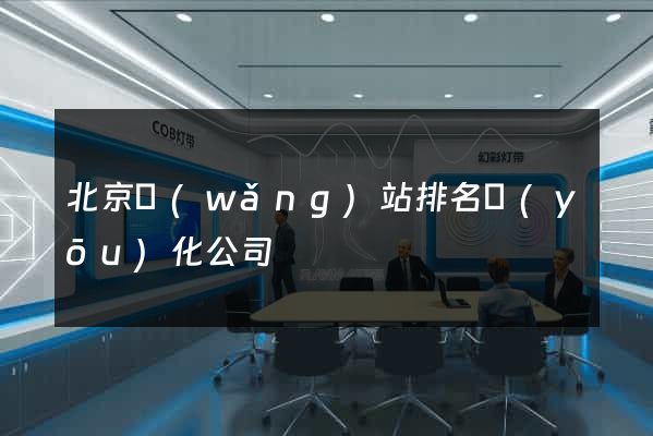 北京網(wǎng)站排名優(yōu)化公司