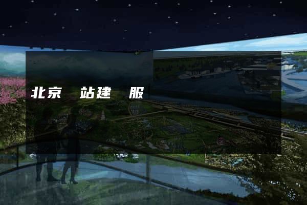 北京網站建設服務