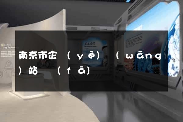 南京市企業(yè)網(wǎng)站開發(fā)