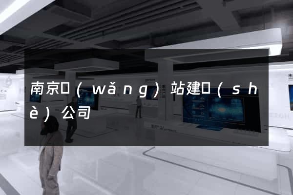 南京網(wǎng)站建設(shè)公司