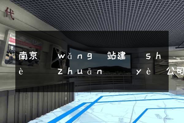 南京網(wǎng)站建設(shè)專(zhuān)業(yè)公司