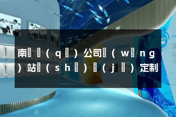 南匯區(qū)公司網(wǎng)站設(shè)計(jì)定制