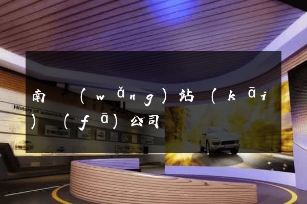 南寧網(wǎng)站開(kāi)發(fā)公司