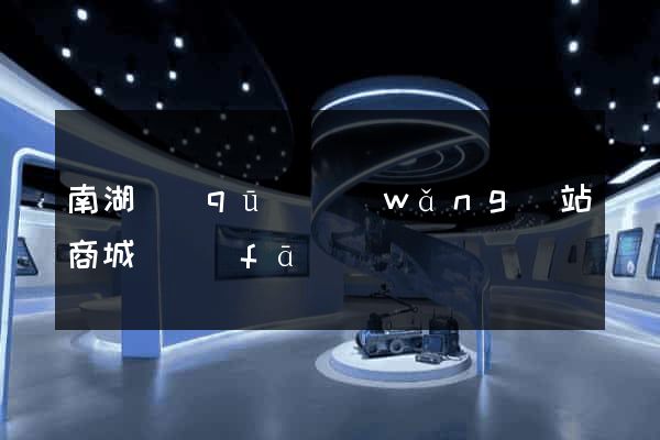 南湖區(qū)網(wǎng)站商城開發(fā)