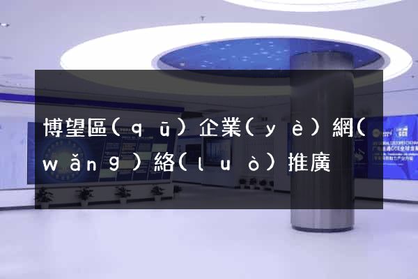 博望區(qū)企業(yè)網(wǎng)絡(luò)推廣