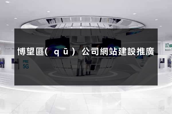 博望區(qū)公司網站建設推廣