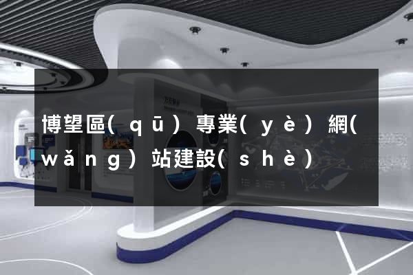 博望區(qū)專業(yè)網(wǎng)站建設(shè)