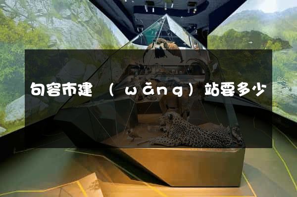 句容市建網(wǎng)站要多少錢
