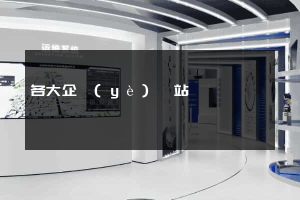 各大企業(yè)網站