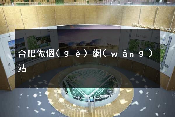合肥做個(gè)網(wǎng)站