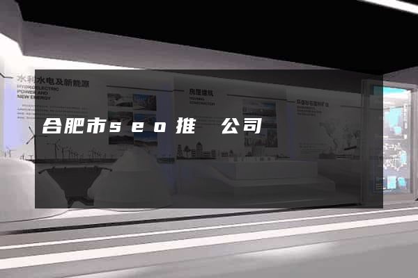 合肥市seo推廣公司