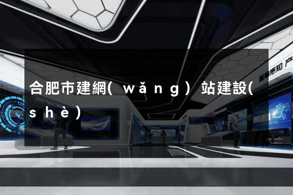 合肥市建網(wǎng)站建設(shè)