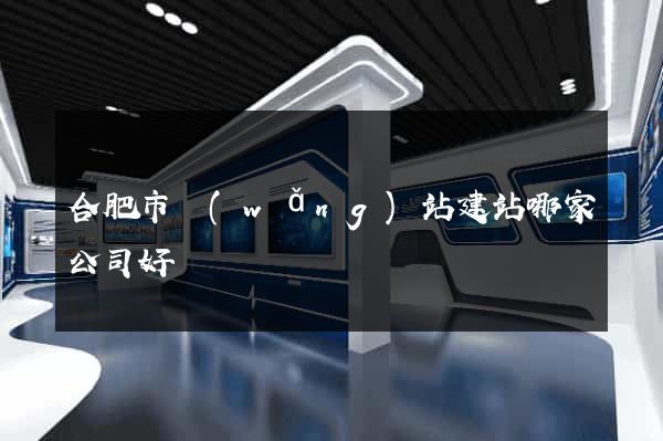合肥市網(wǎng)站建站哪家公司好