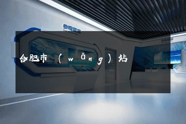 合肥市網(wǎng)站營銷