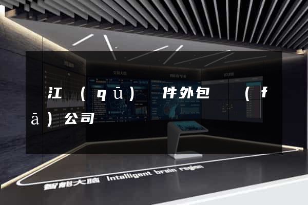 吳江區(qū)軟件外包開發(fā)公司