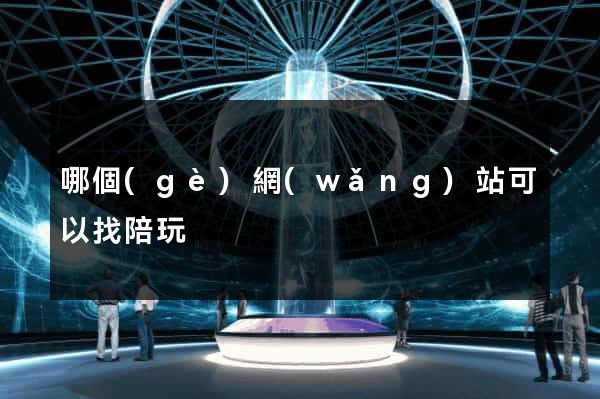 哪個(gè)網(wǎng)站可以找陪玩