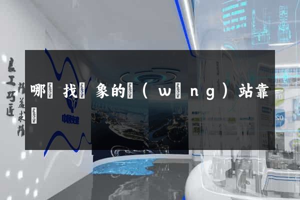 哪個找對象的網(wǎng)站靠譜
