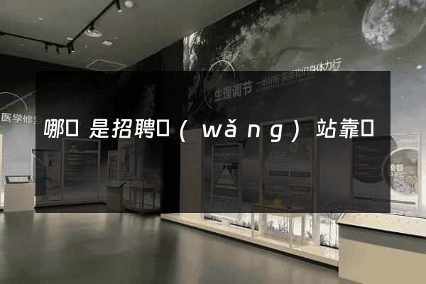 哪個是招聘網(wǎng)站靠譜