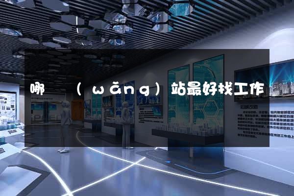 哪個網(wǎng)站最好找工作