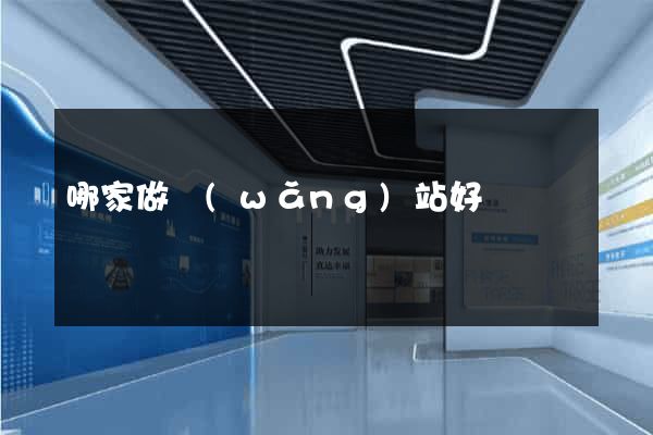 哪家做網(wǎng)站好