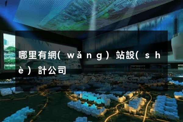 哪里有網(wǎng)站設(shè)計公司
