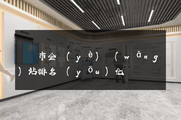 啟東市企業(yè)網(wǎng)站排名優(yōu)化