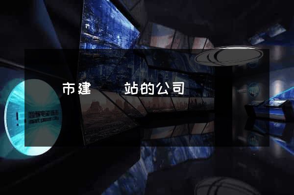 啟東市建設網站的公司