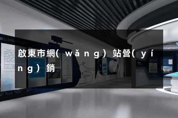 啟東市網(wǎng)站營(yíng)銷
