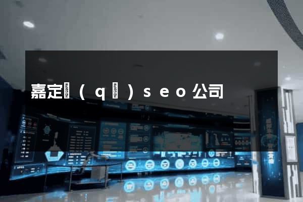 嘉定區(qū)seo公司