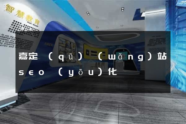嘉定區(qū)網(wǎng)站seo優(yōu)化