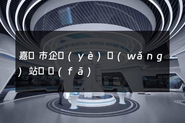 嘉興市企業(yè)網(wǎng)站開發(fā)