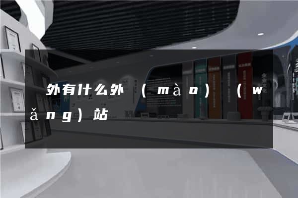 國外有什么外貿(mào)網(wǎng)站