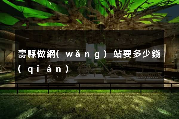 壽縣做網(wǎng)站要多少錢(qián)