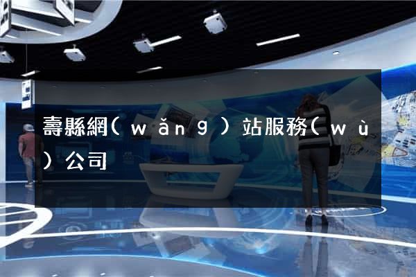 壽縣網(wǎng)站服務(wù)公司