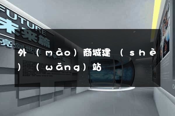外貿(mào)商城建設(shè)網(wǎng)站