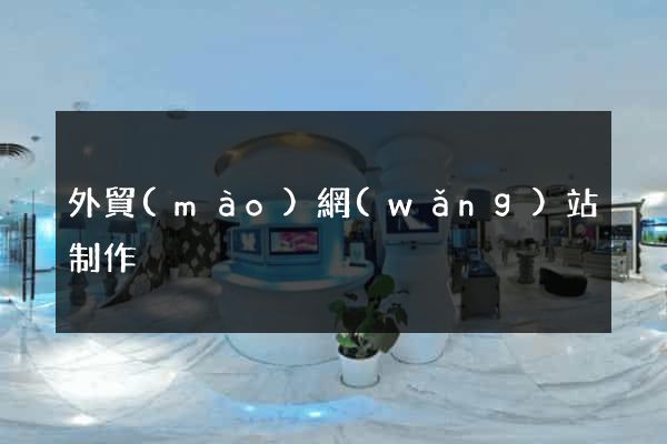外貿(mào)網(wǎng)站制作