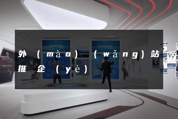 外貿(mào)網(wǎng)站推廣企業(yè)