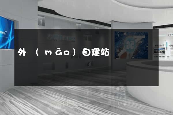 外貿(mào)自建站