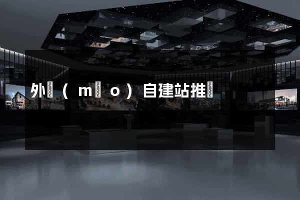 外貿(mào)自建站推廣