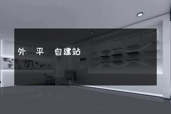 外貿平臺自建站