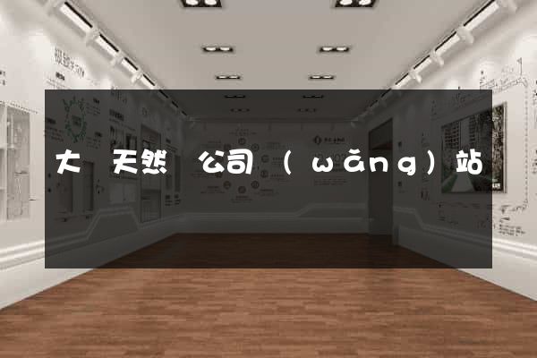 大慶天然氣公司網(wǎng)站