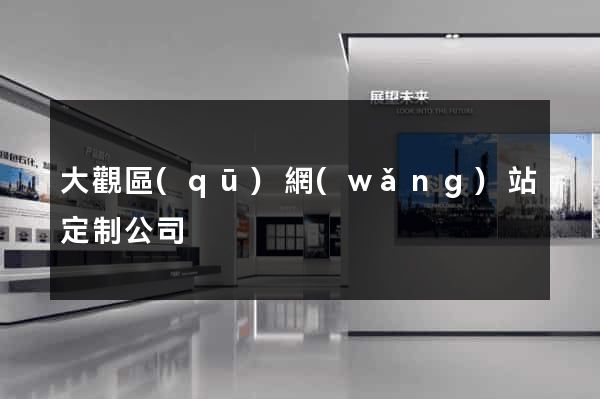 大觀區(qū)網(wǎng)站定制公司