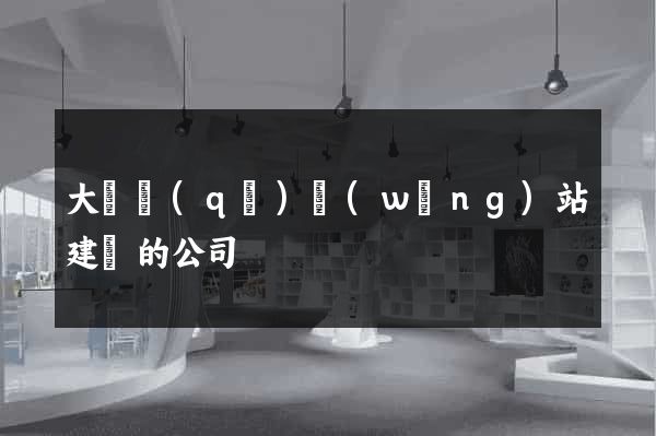 大觀區(qū)網(wǎng)站建設的公司