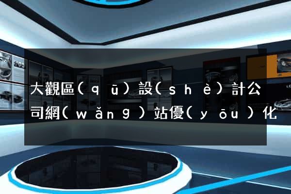 大觀區(qū)設(shè)計公司網(wǎng)站優(yōu)化