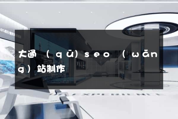大通區(qū)seo網(wǎng)站制作