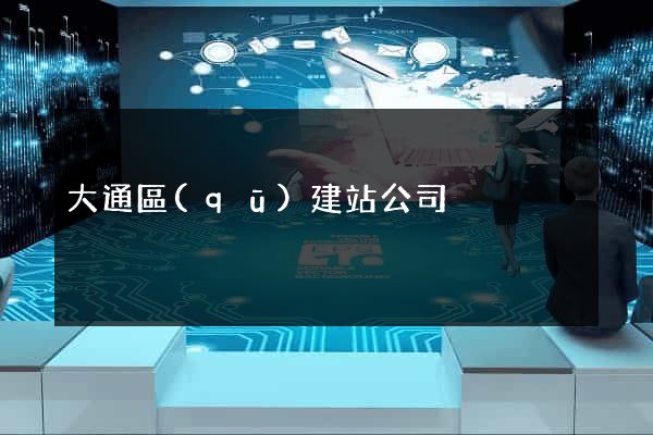 大通區(qū)建站公司
